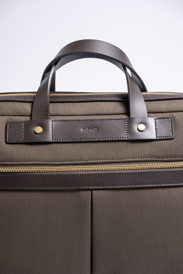 MS OFFICE ARMY/DARK BROWN