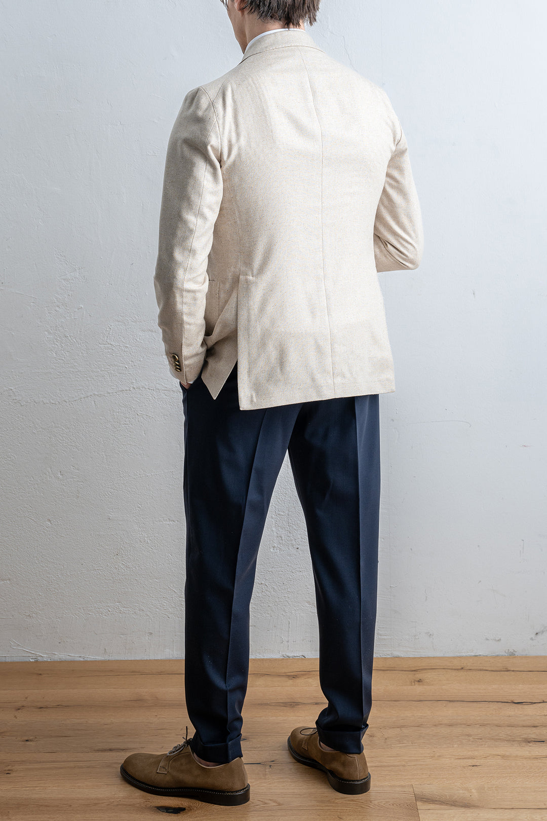 Montecarlo Db Silk Blazer SAND