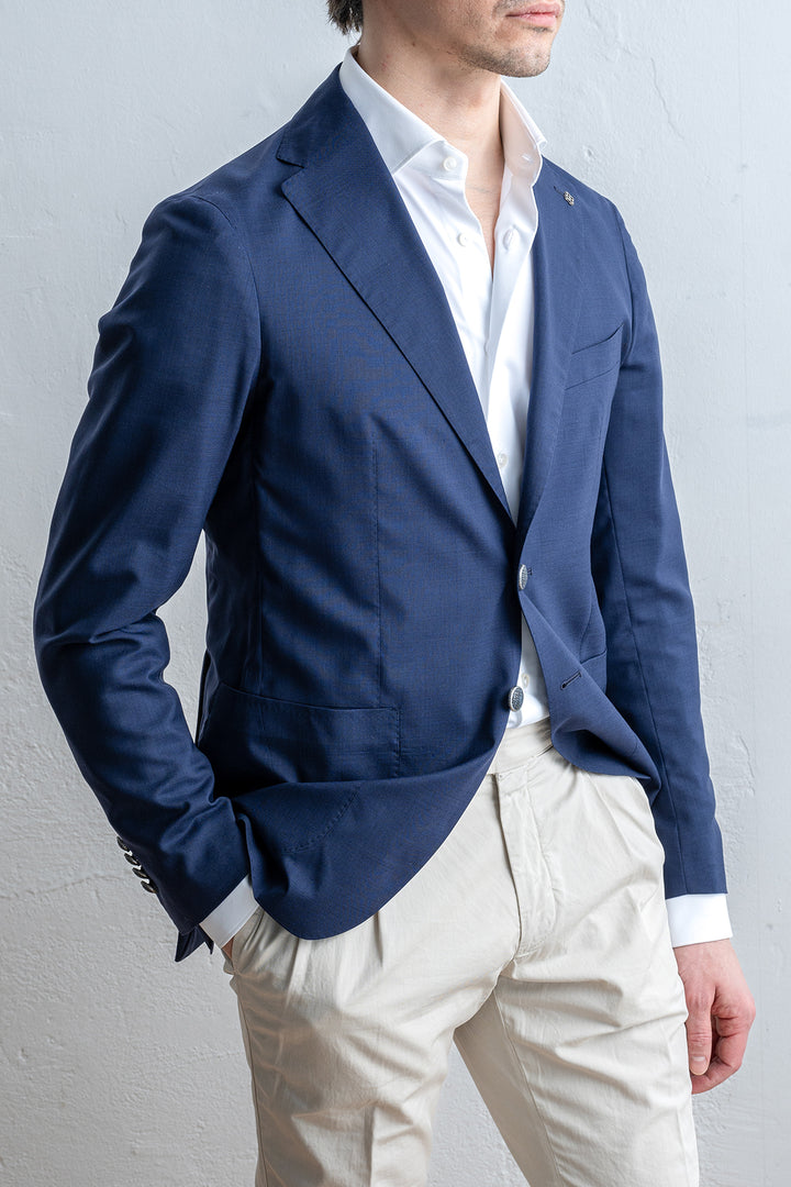 Montecarlo Light Weight Blazer Blue