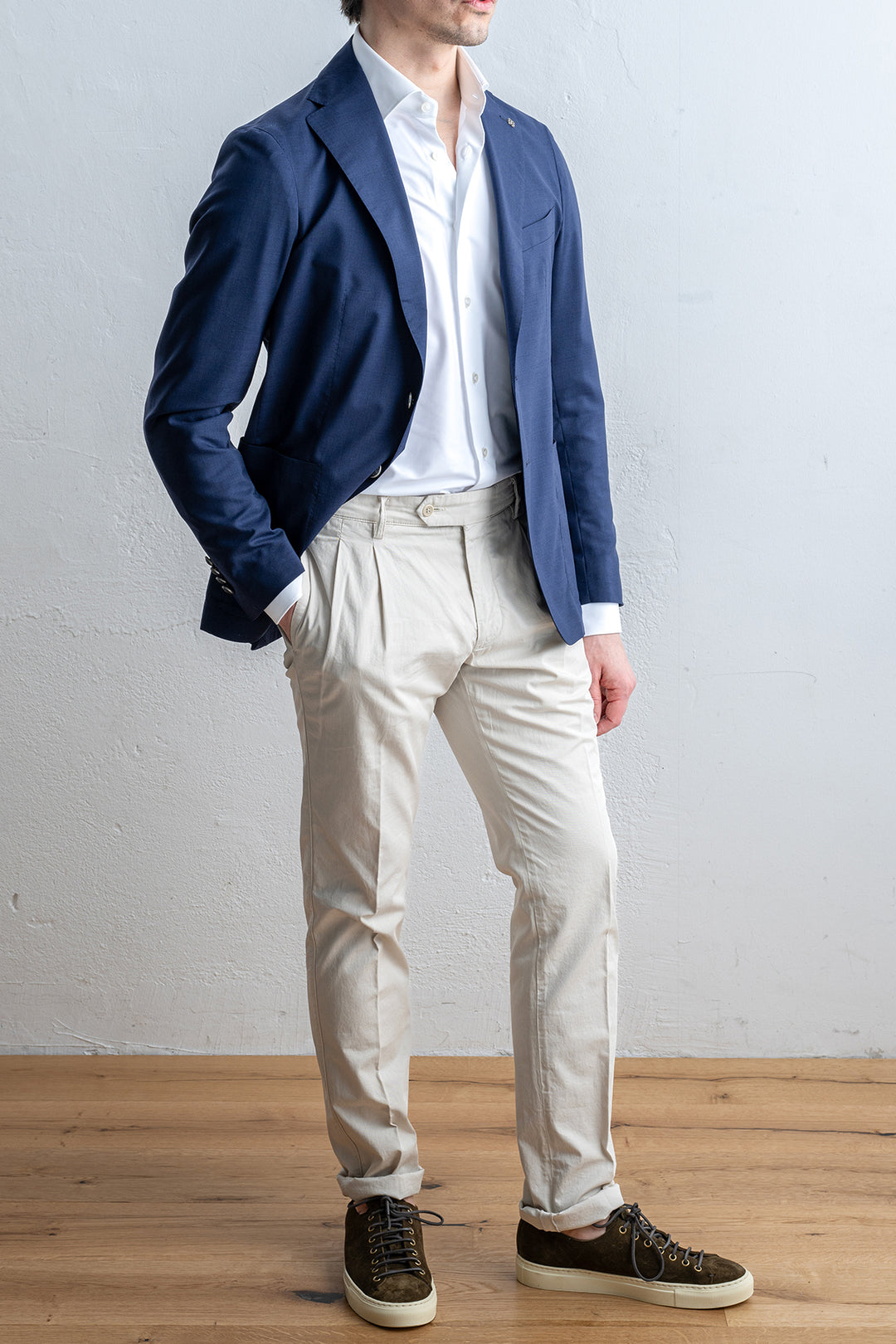 Montecarlo Light Weight Blazer Blue