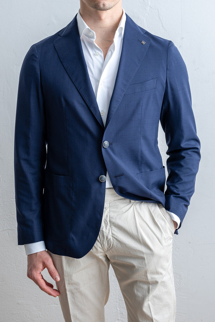 Montecarlo Light Weight Blazer Blue