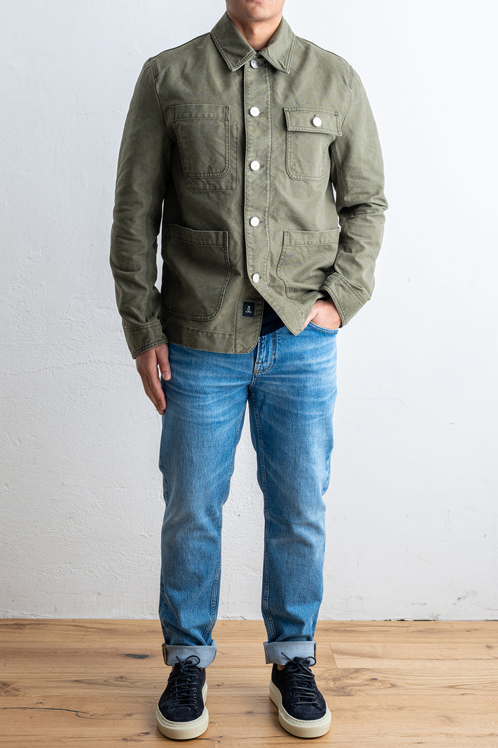 Morrison Luxury Overshirt Military