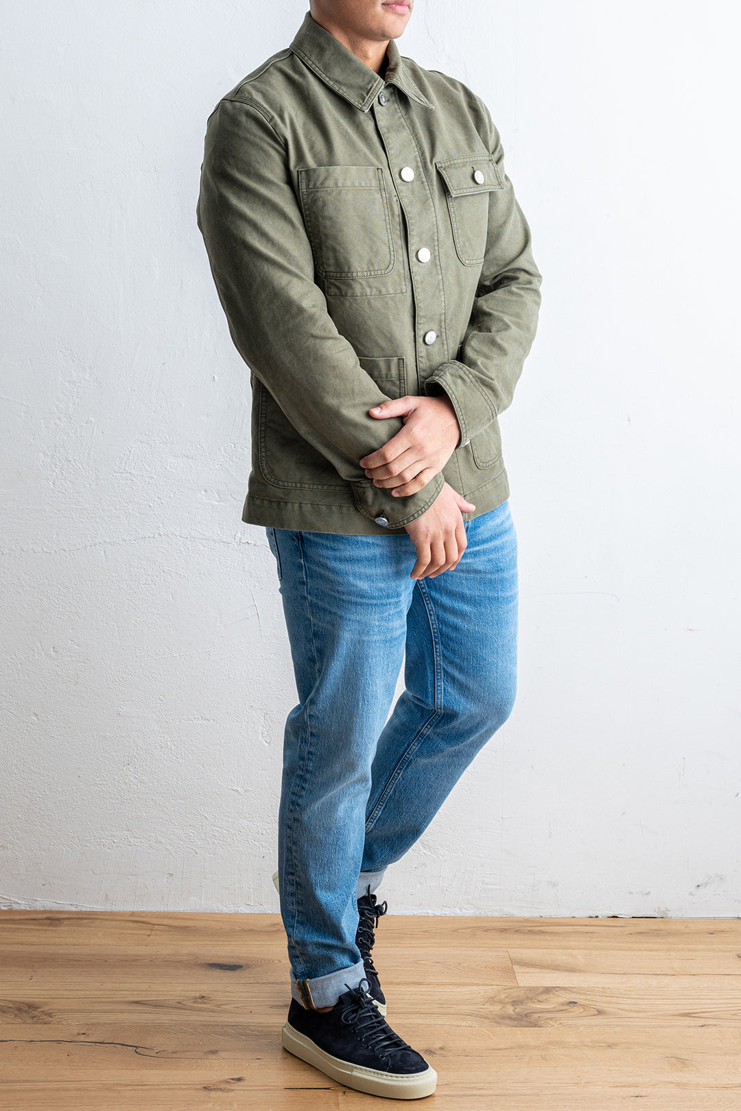 Morrison Luxury Overshirt Military