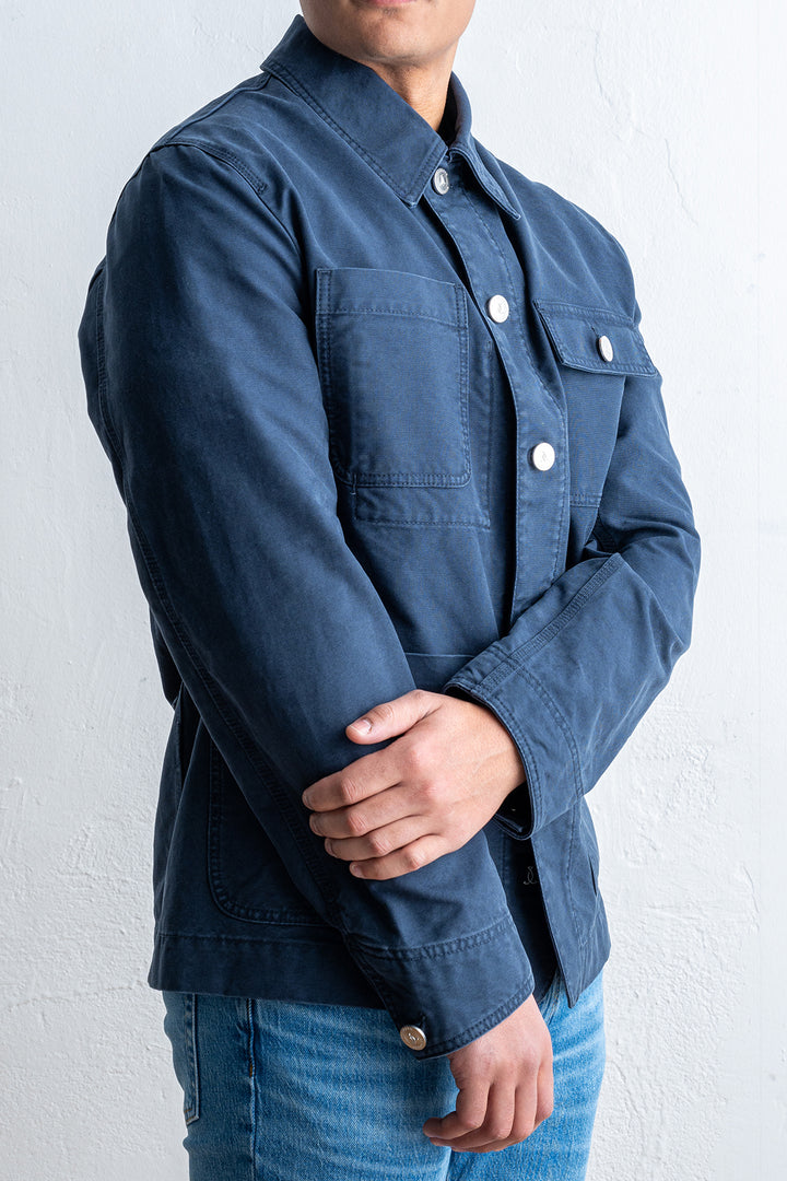 Morrison Luxury Overshirt Navy
