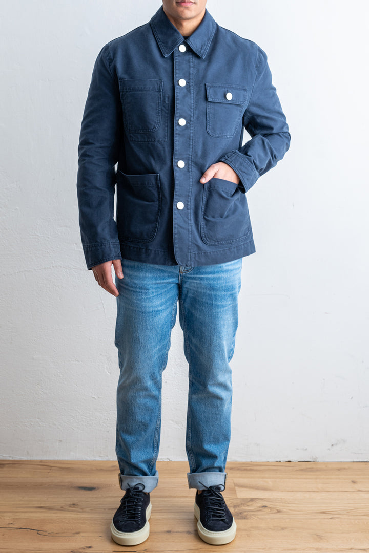 Morrison Luxury Overshirt Navy