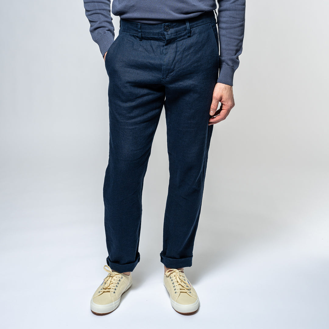 Theo Linen 1454 NAVY BLUE