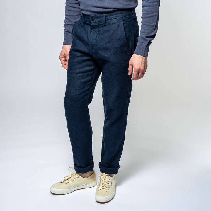 Theo Linen 1454 NAVY BLUE