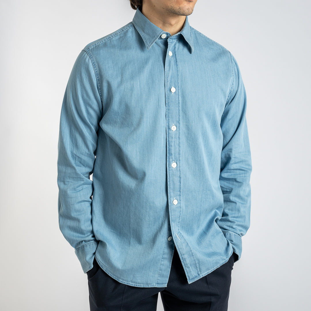 Colby Shirt 5765 Bleach Indigo