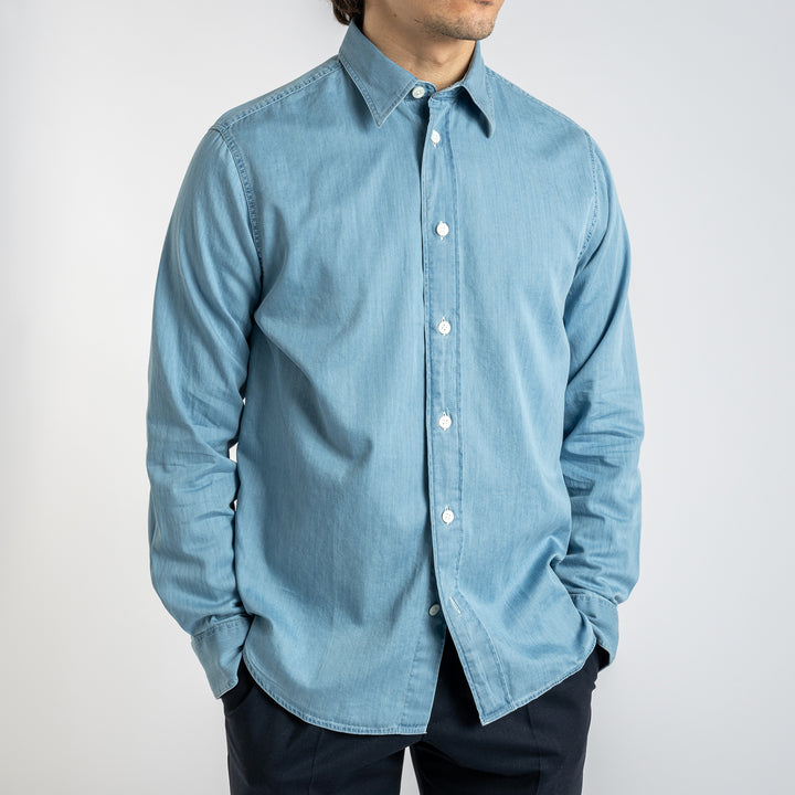 Colby Shirt 5765 Bleach Indigo