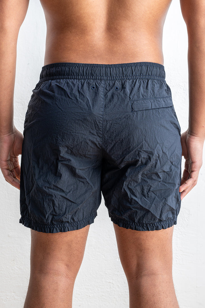 Nylon Metal Swimshorts Black