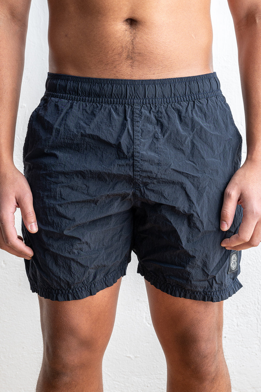 Nylon Metal Swimshorts Black
