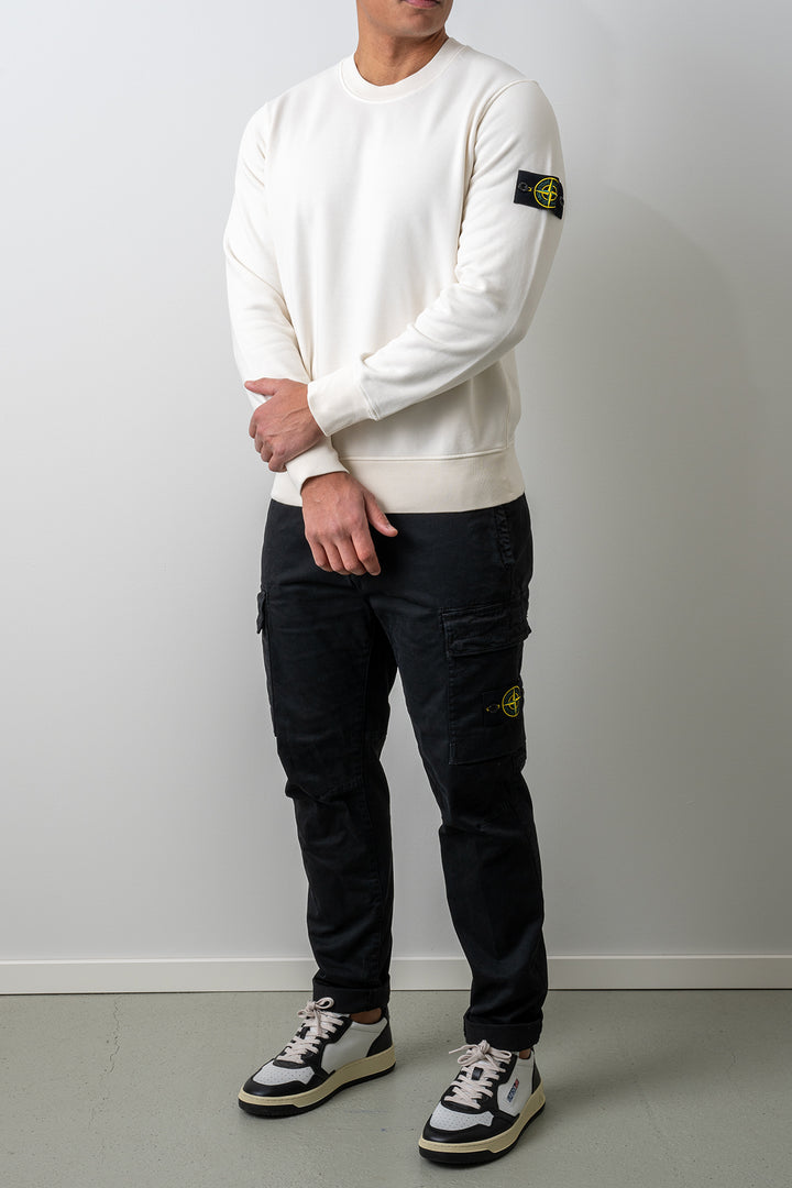 Organic Cotton Fleece Crewneck 6100060 IVORY