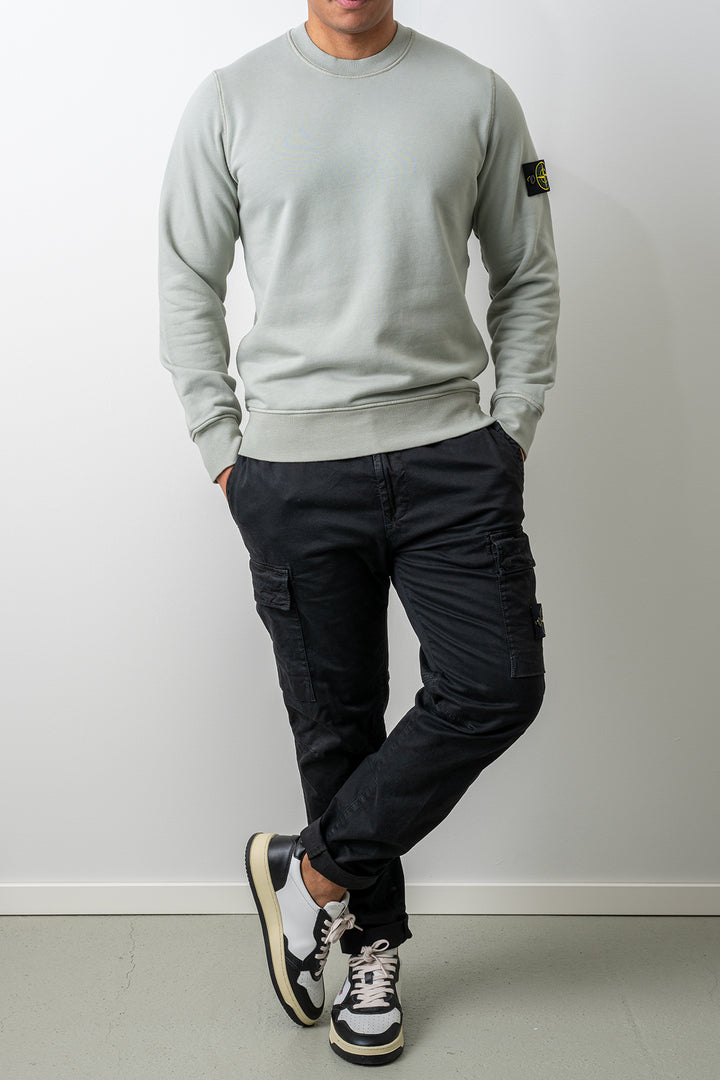 Organic Cotton Fleece Crewneck 6100060 SAGE