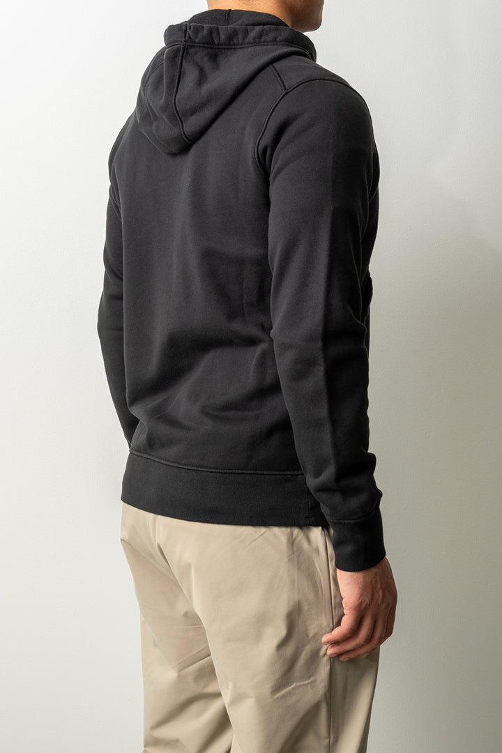 Organic Cotton Fleece Hoodie Sweater 6100061 Black