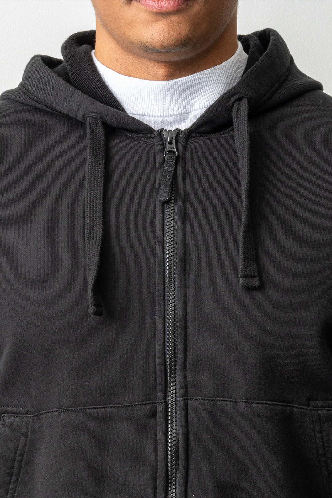 Organic Cotton Fleece Hoodie Sweater 6100061 Black
