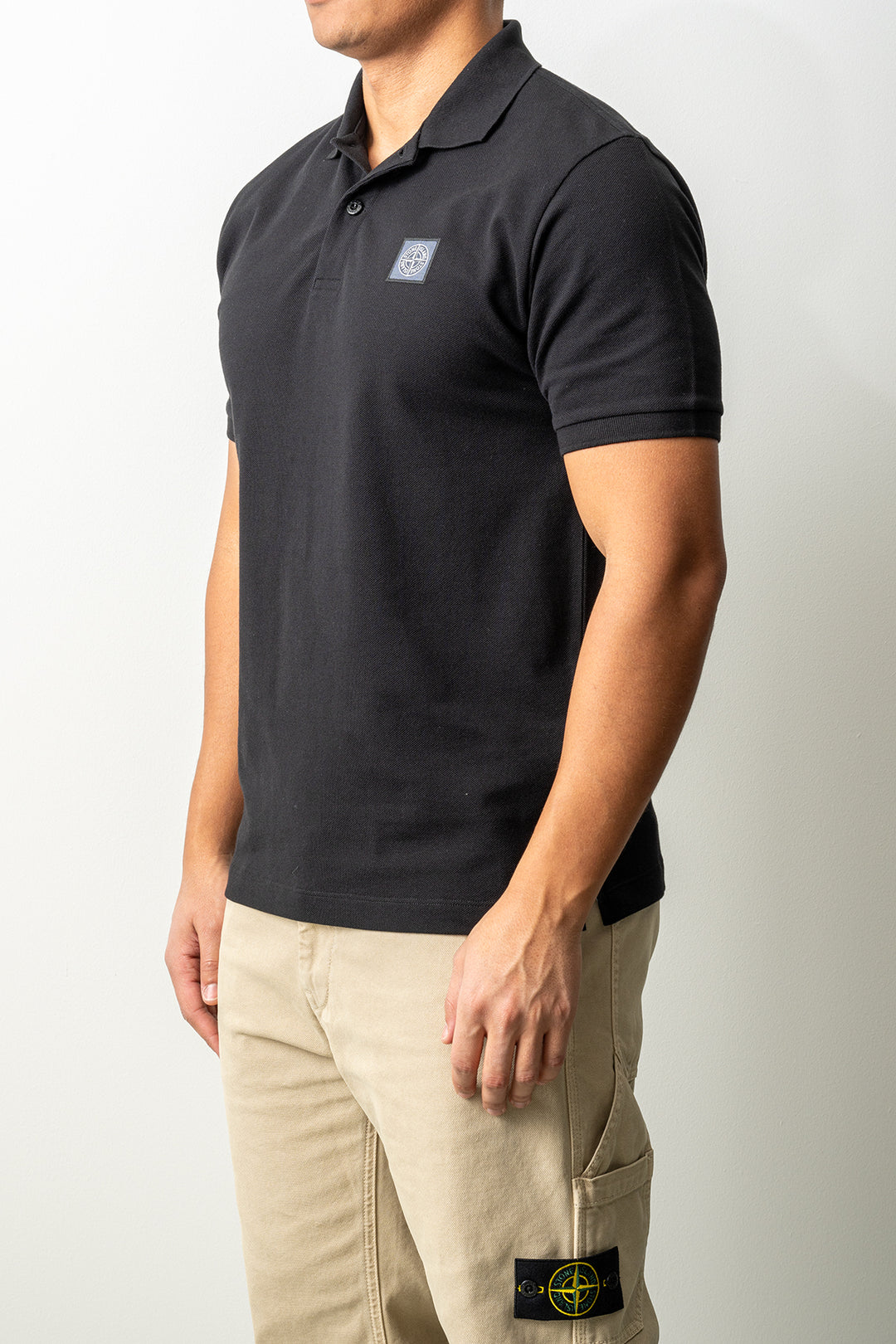 Organic Cotton Piqué SS Polo 2200011 Black