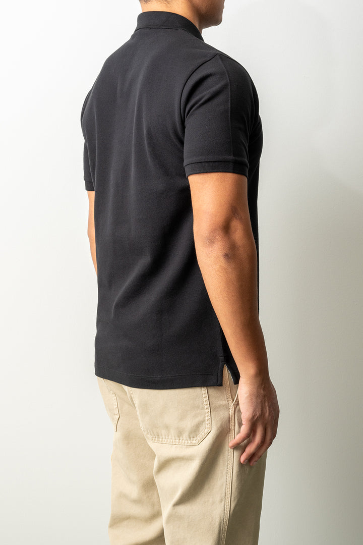 Organic Cotton Piqué SS Polo 2200011 Black