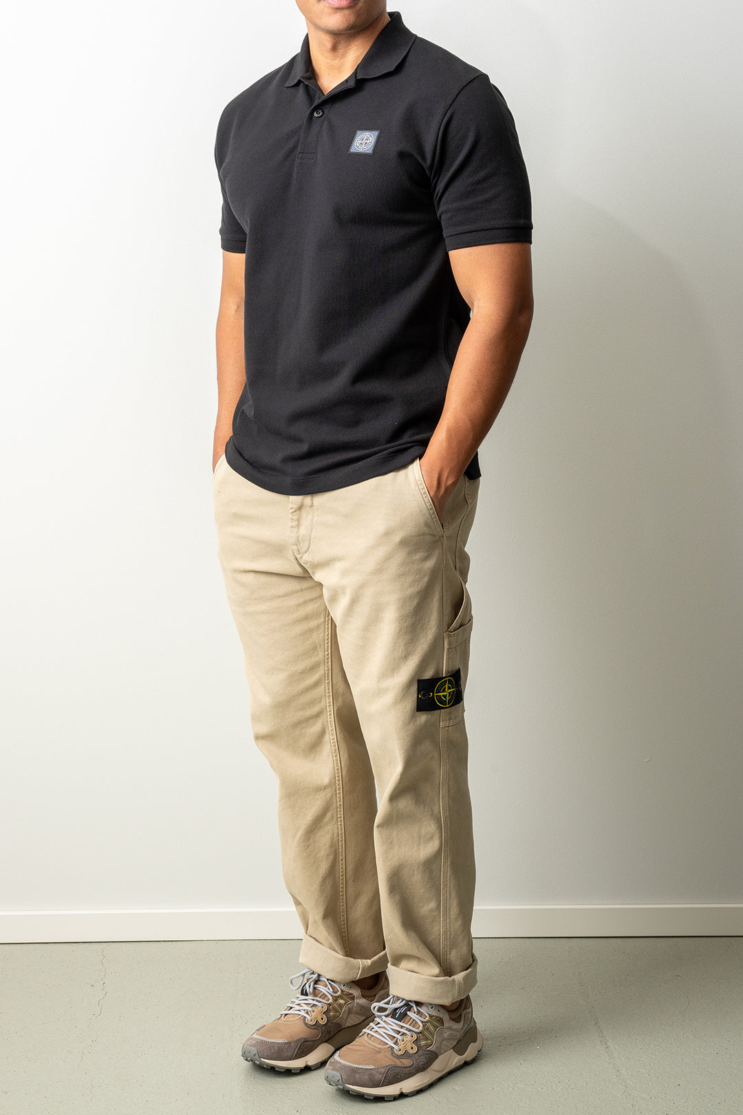 Organic Cotton Piqué SS Polo 2200011 Black