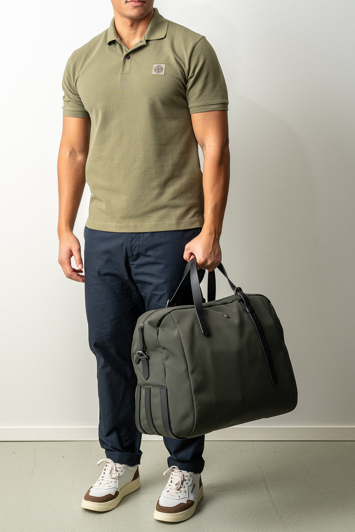 Organic Cotton Piqué SS Polo 2200011 MILITARY GREEN