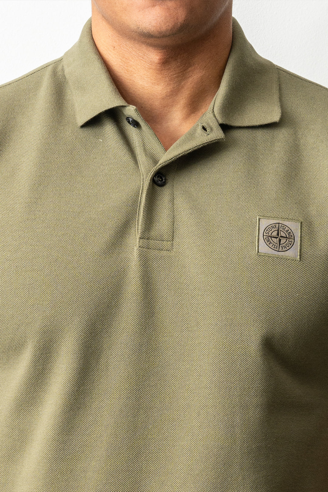 Organic Cotton Piqué SS Polo 2200011 MILITARY GREEN