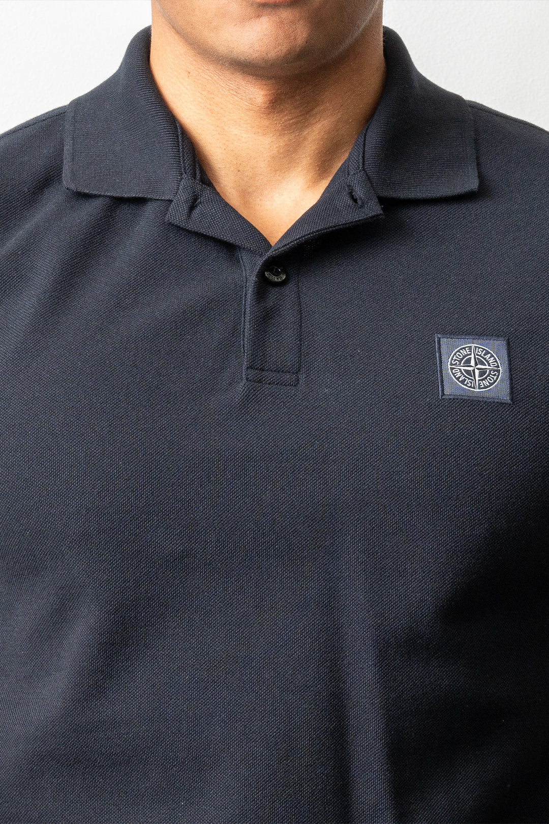 Organic Cotton Piqué SS Polo 2200011 Navy Blue
