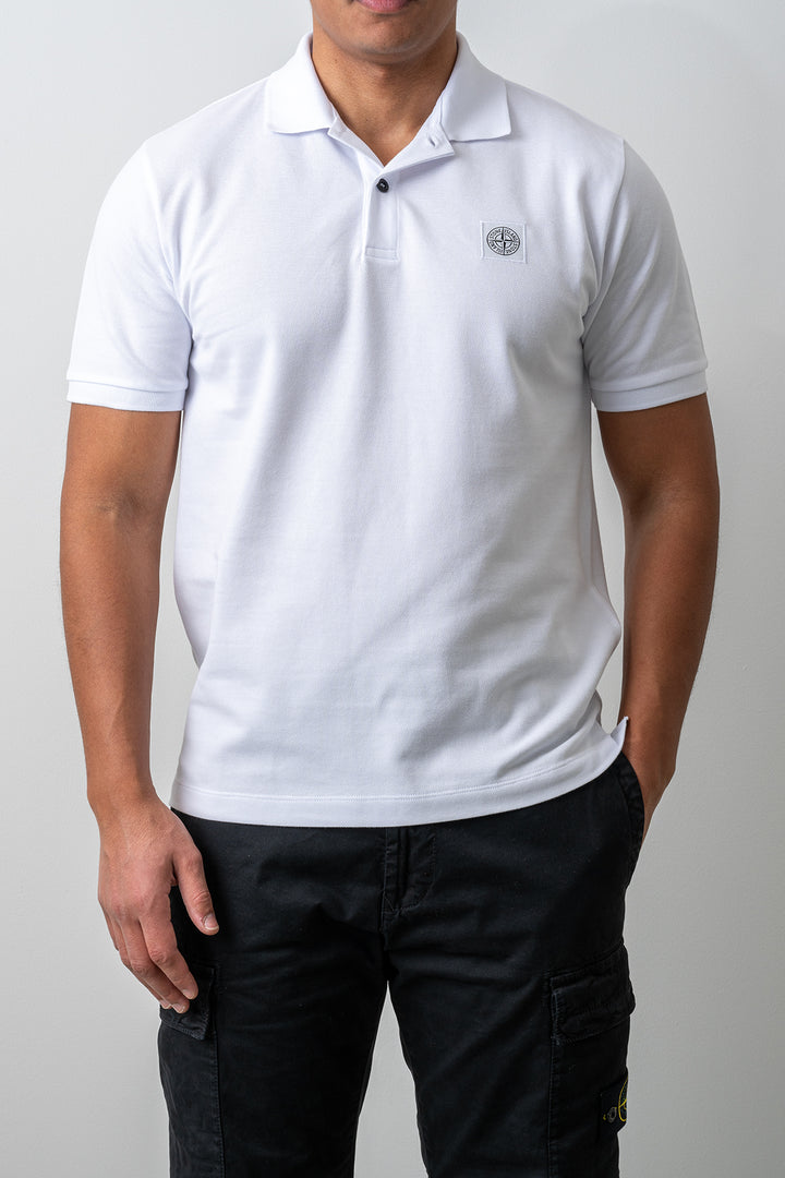 Organic Cotton Piqué SS Polo 2200011 White