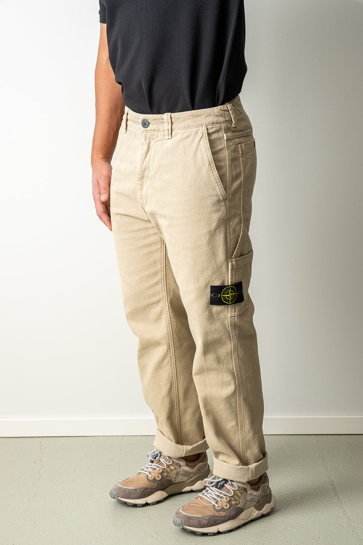 Organic Panama Cotton Trouser 3100037 Desert Sand