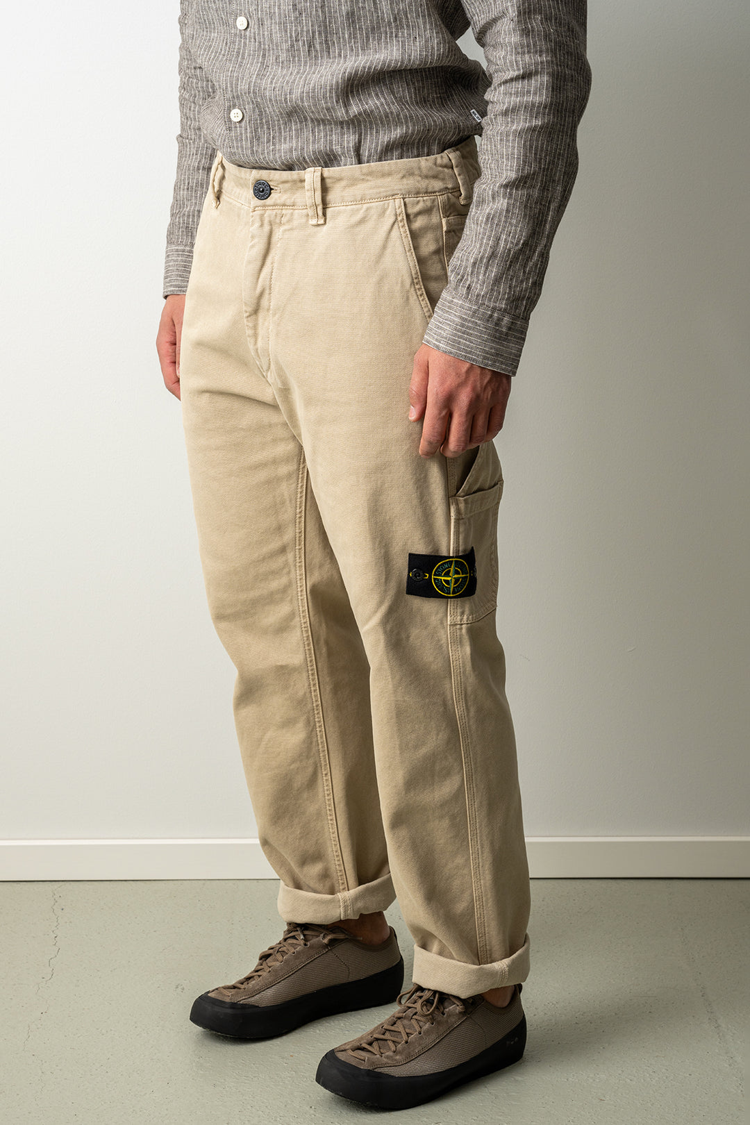 Organic Panama Cotton Trouser 3100037 Desert Sand