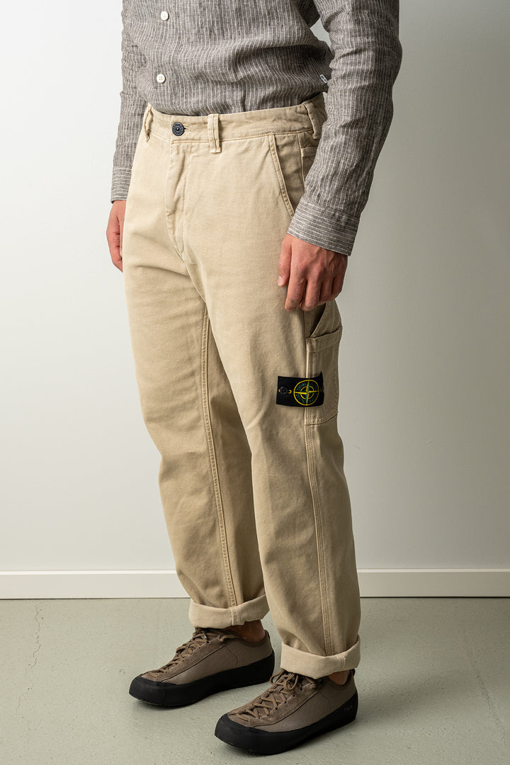 Organic Panama Cotton Trouser 3100037 Desert Sand