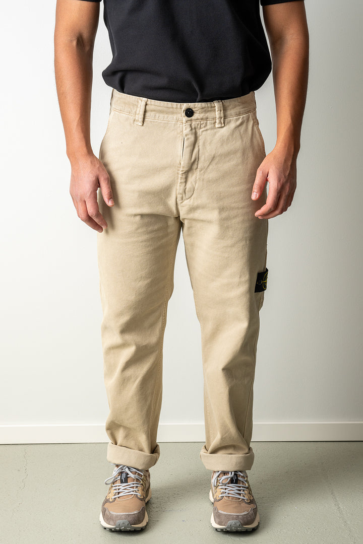 Organic Panama Cotton Trouser 3100037 Desert Sand