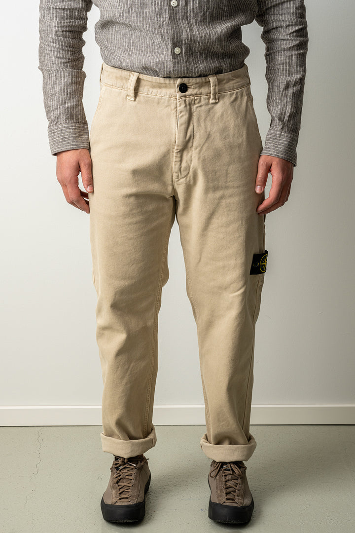 Organic Panama Cotton Trouser 3100037 Desert Sand