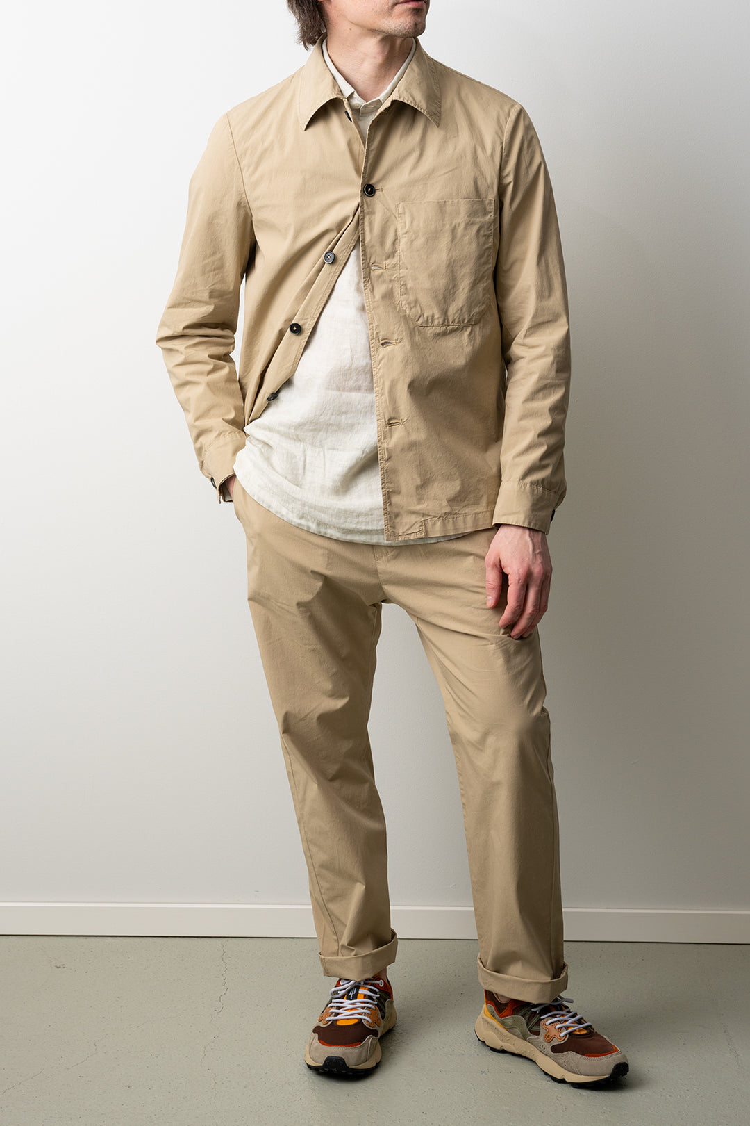 Overshirt Cedrone Beige