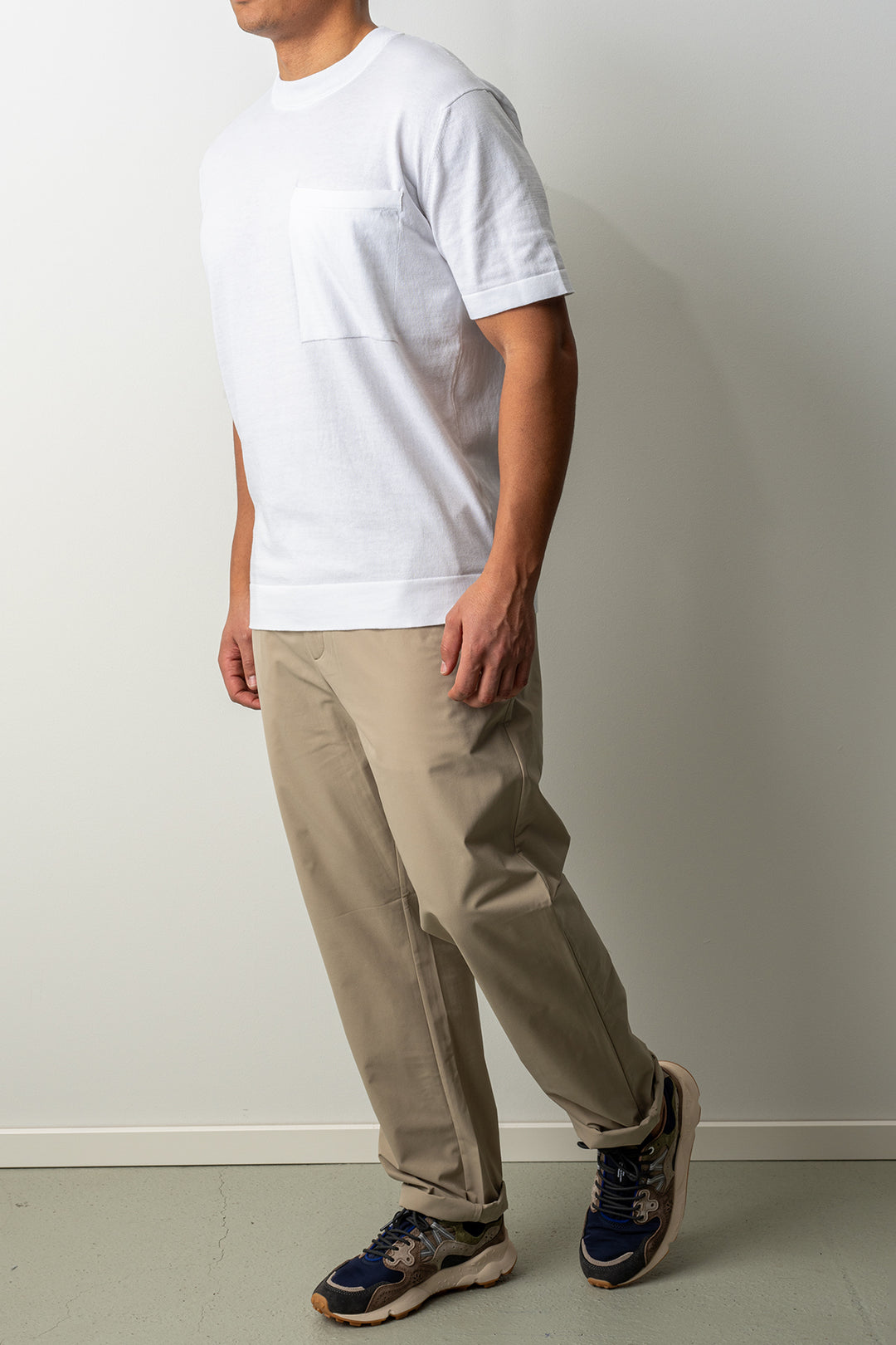 Oversized Creped Cotton T-shirt Black
