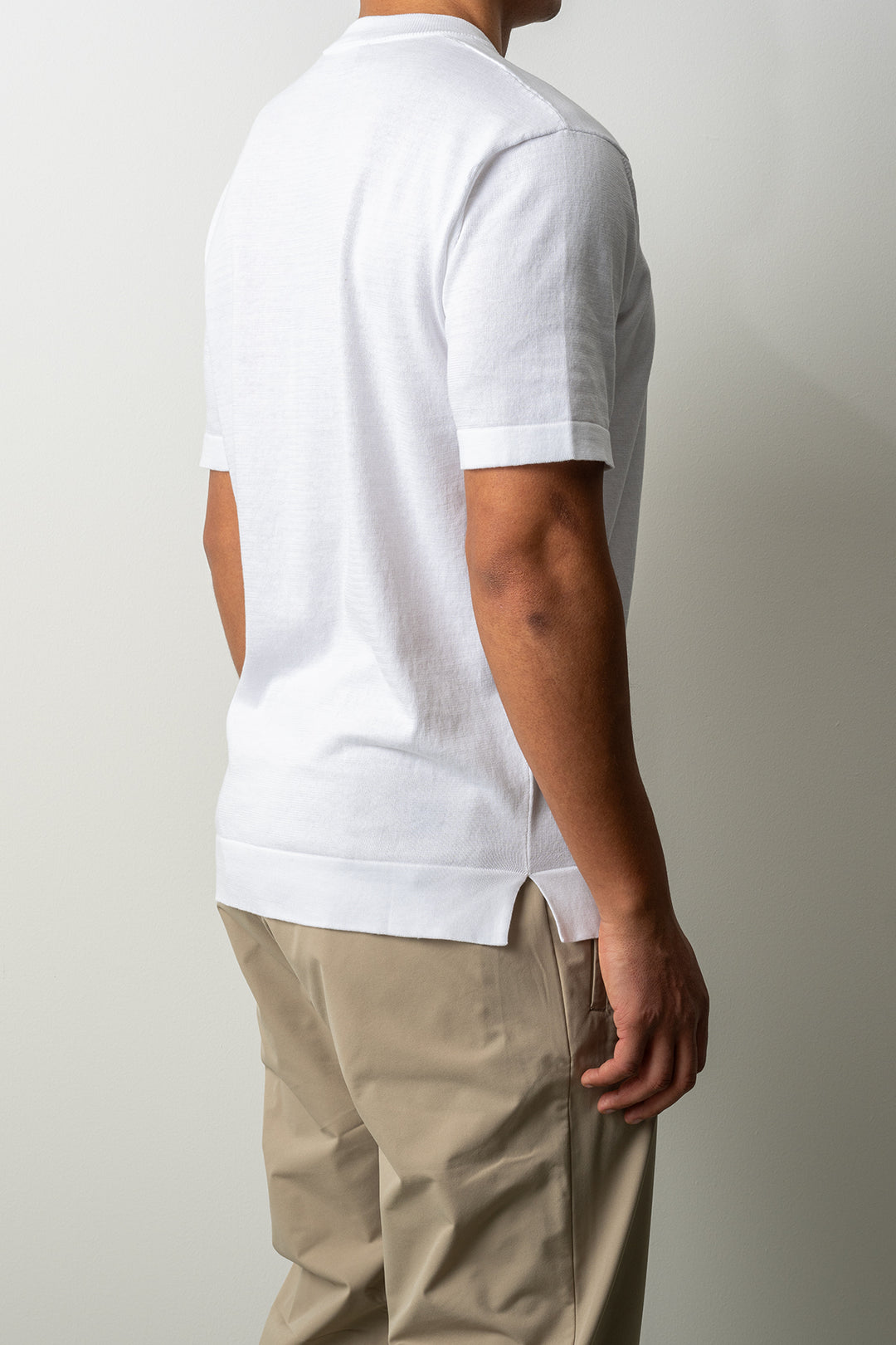 Oversized Creped Cotton T-shirt Black