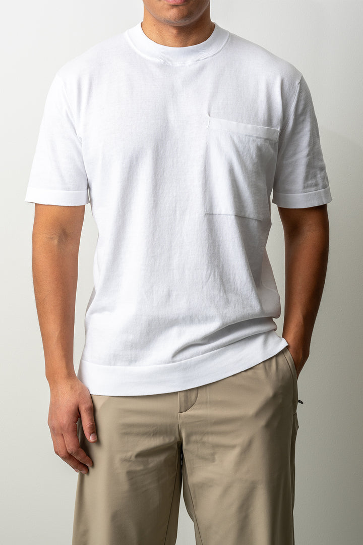 Oversized Creped Cotton T-shirt Black