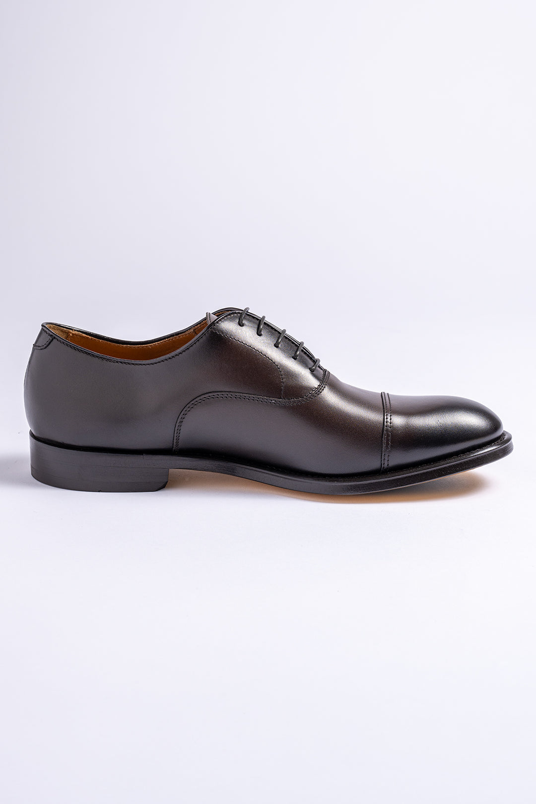 Oxford Leather Shoe Dark Brown