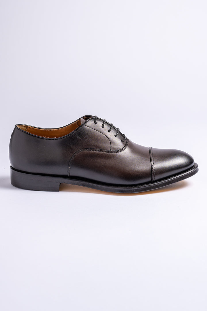 Oxford Leather Shoe Dark Brown