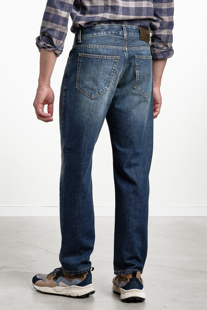Barrel Denim Jeans Blue – PT TORINO, sidobild