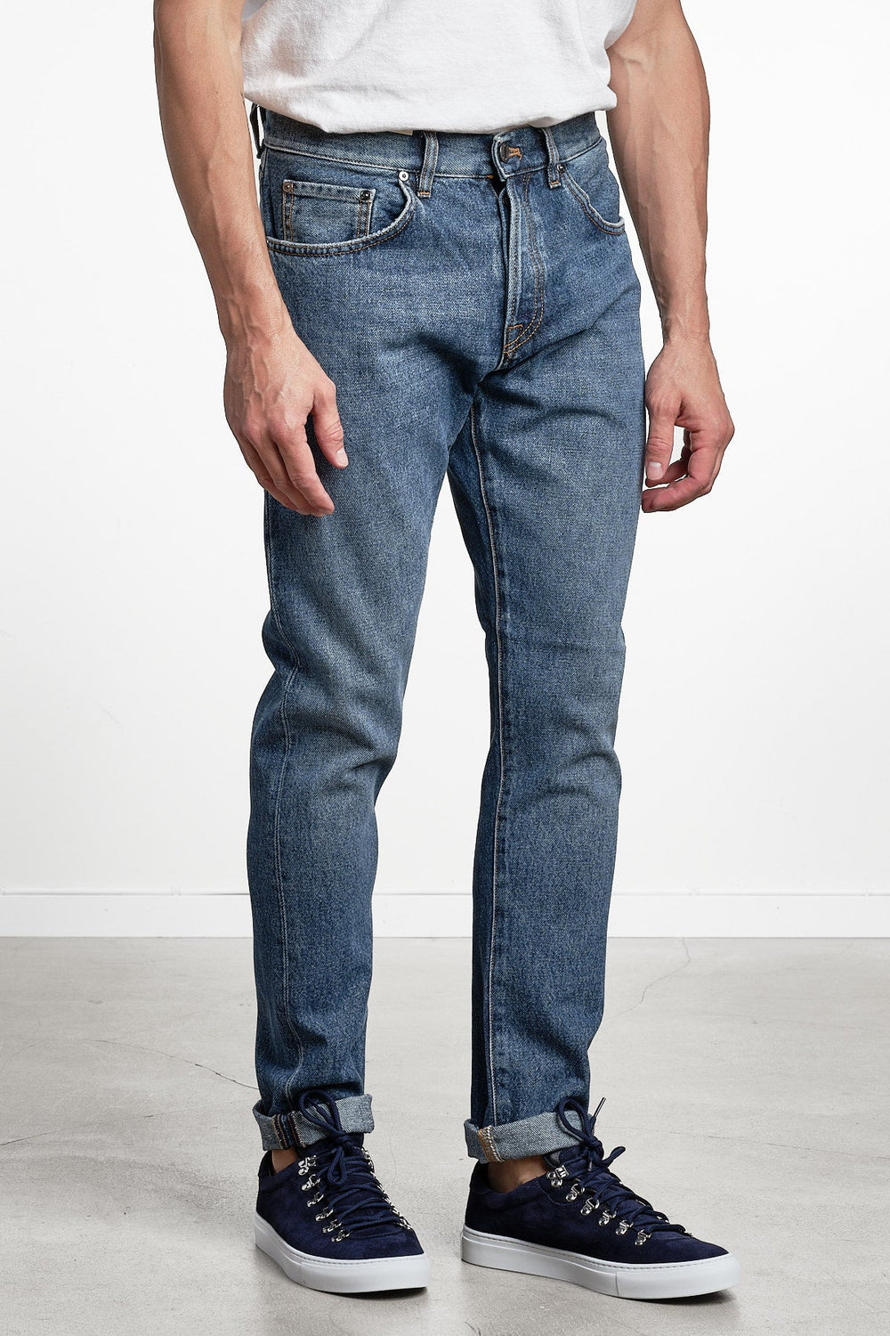 Breakbeat Denim Jeans Blue – PT Torino, bakifrån