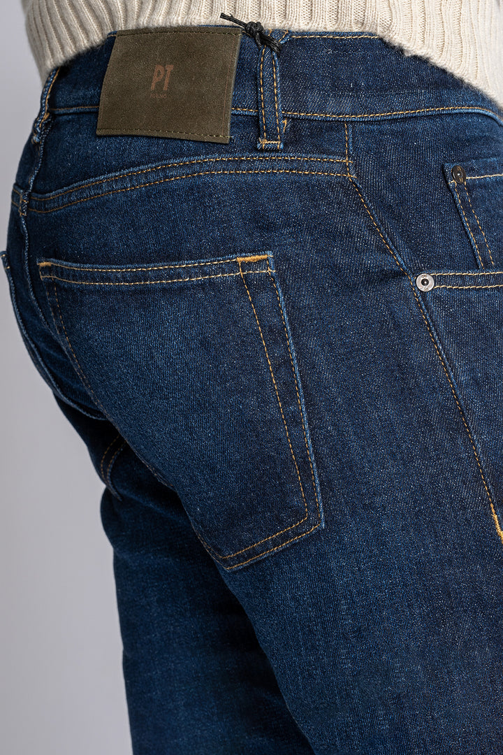 Pantalone Breakbeat Stretch Loose Denim Denim