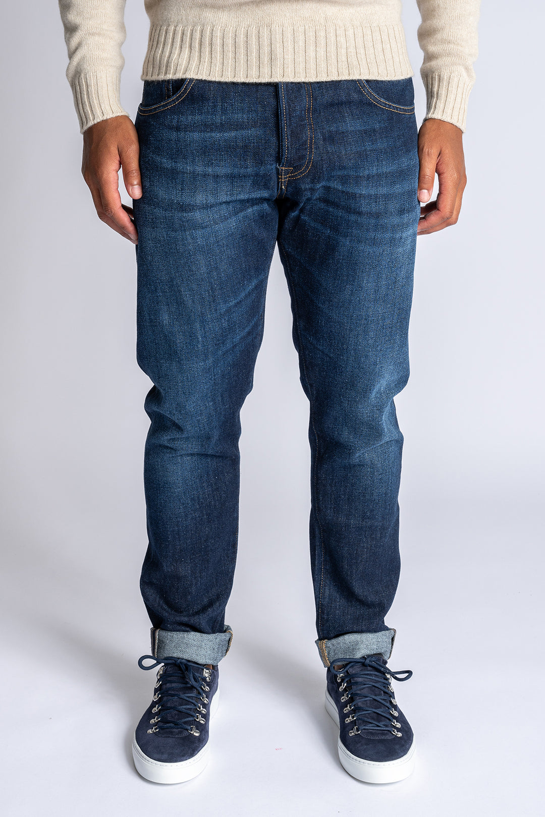 Pantalone Breakbeat Stretch Loose Denim Denim
