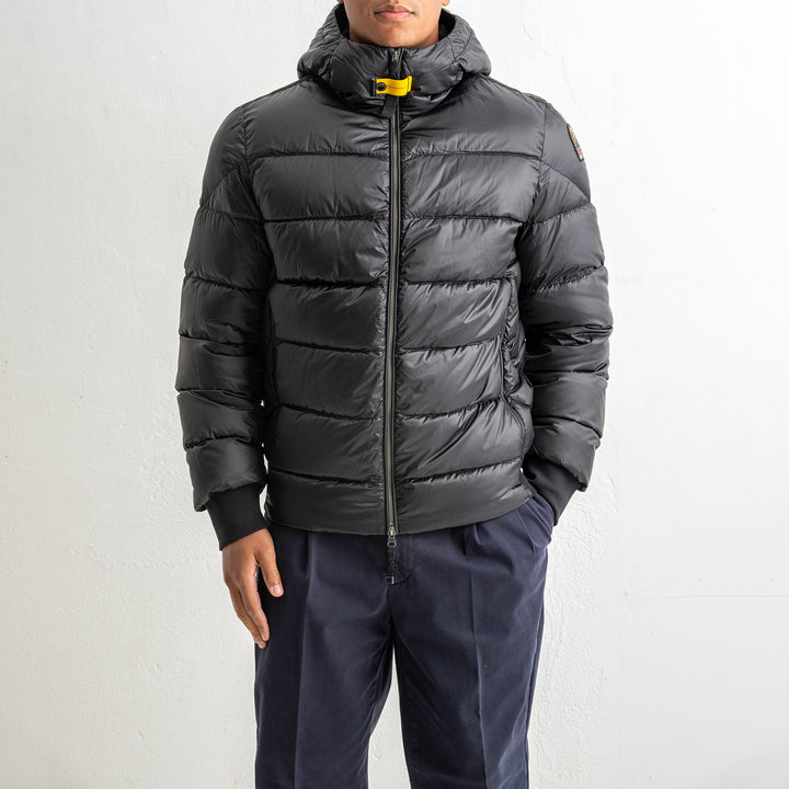 Pharrell Hooded Bomber Jacket Black