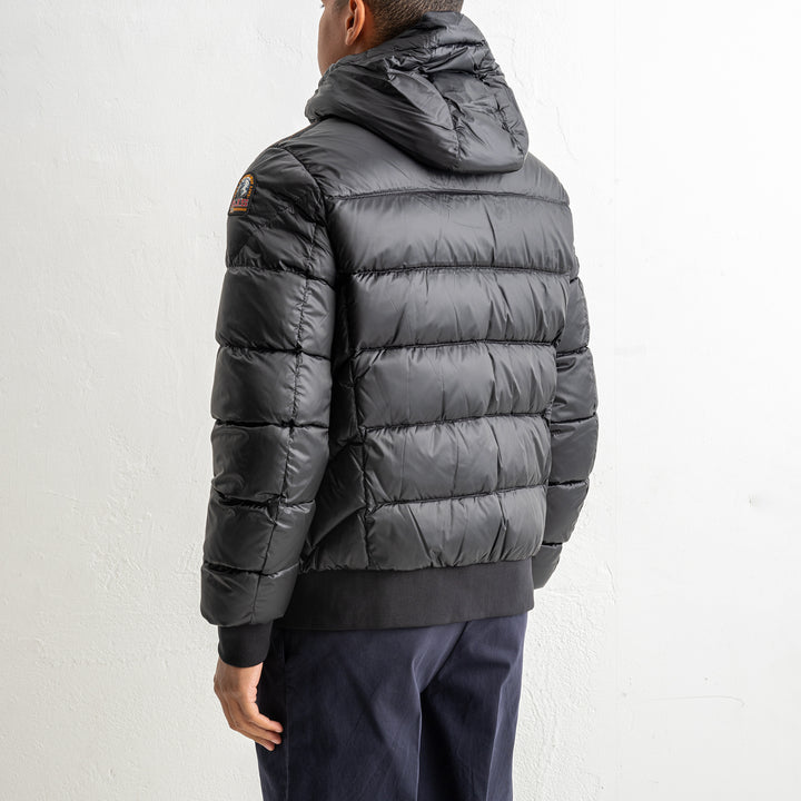 Pharrell Hooded Bomber Jacket Black