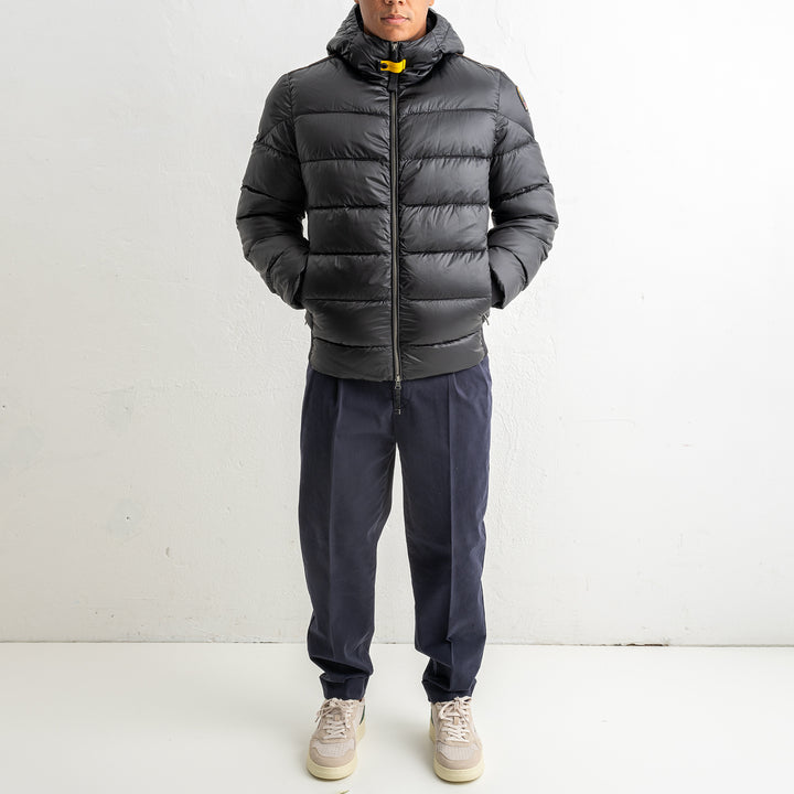 Pharrell Hooded Bomber Jacket Black