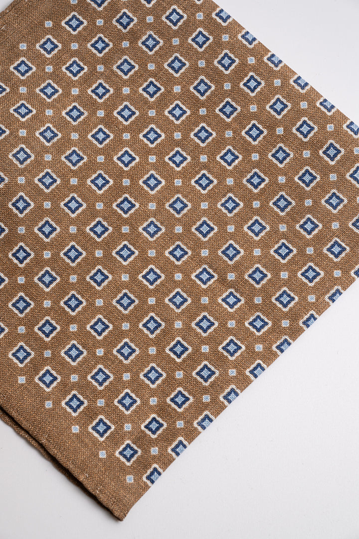 Pocket Square Brown melange