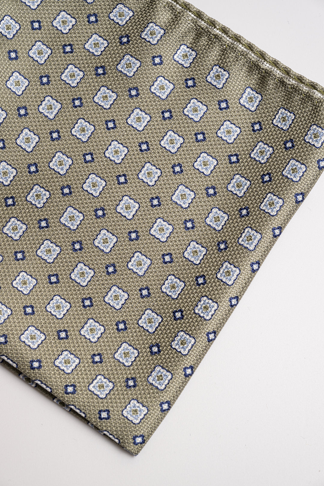 Pocket Square Olive
