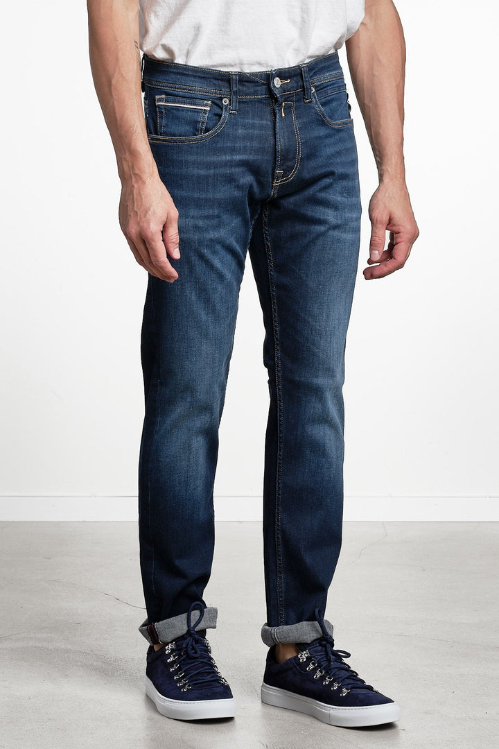 Grover Straight Fit Jeans Dark Blue MA972Z – REPLAY, sidan