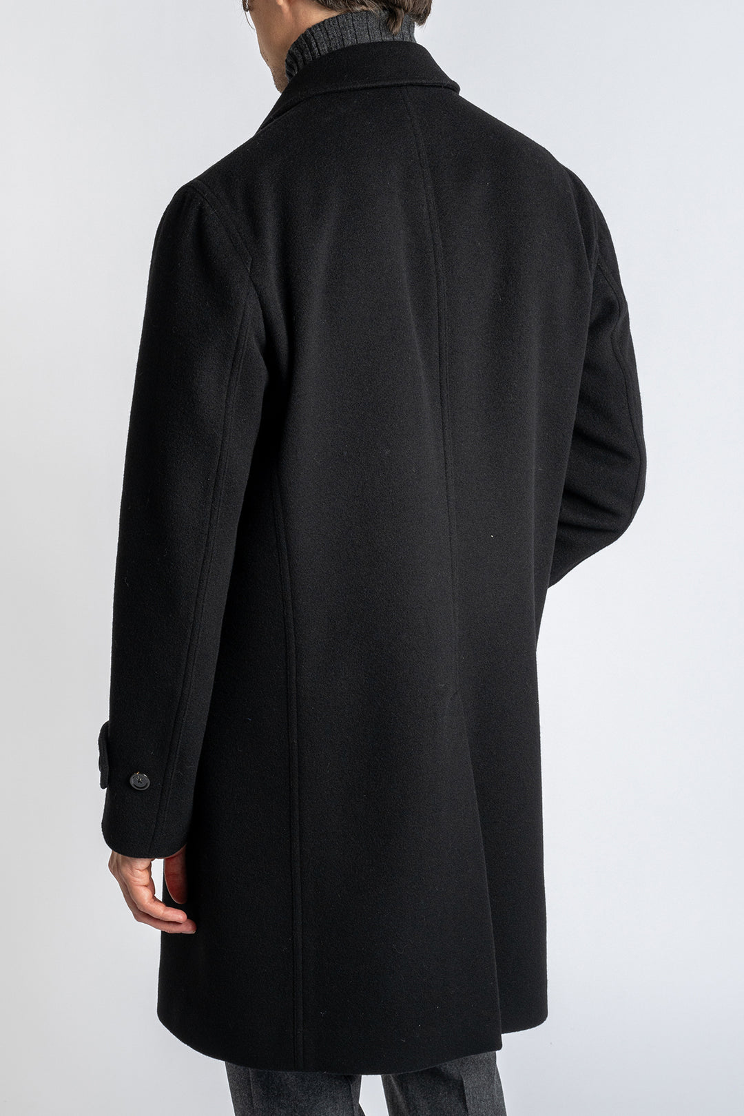 Raglan Trench Coat Black
