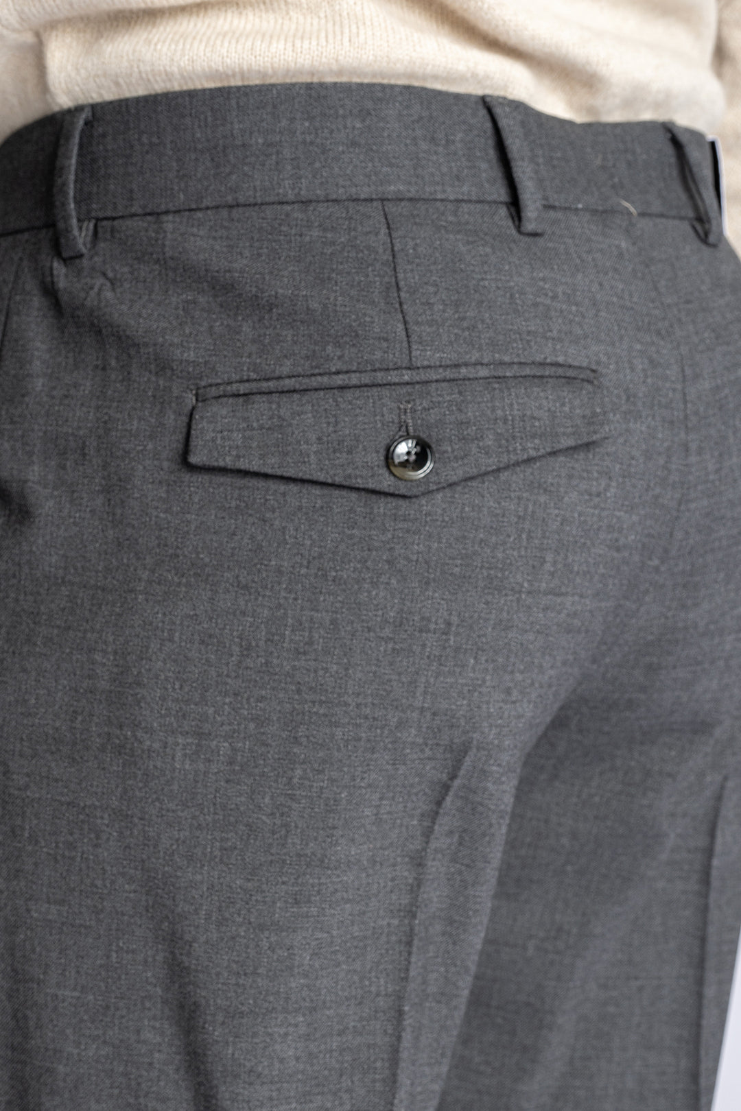 Rebel Wool Stretch Trouser Antracite