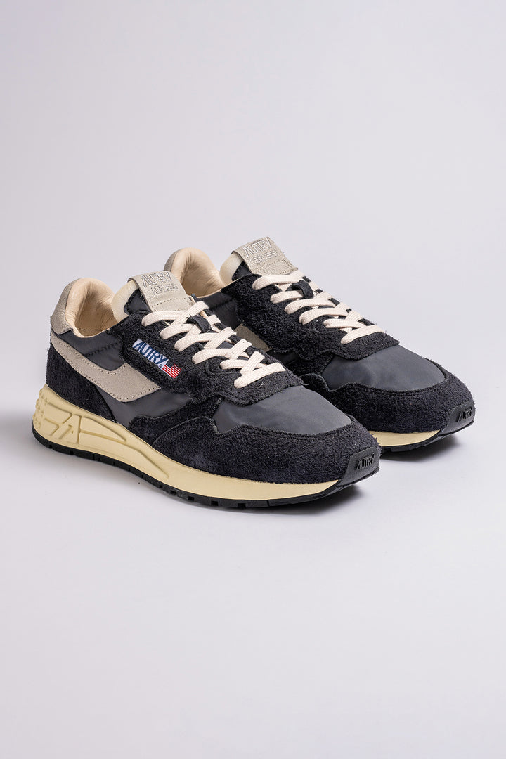 Reelwind Nylon/Suede Sneaker Black